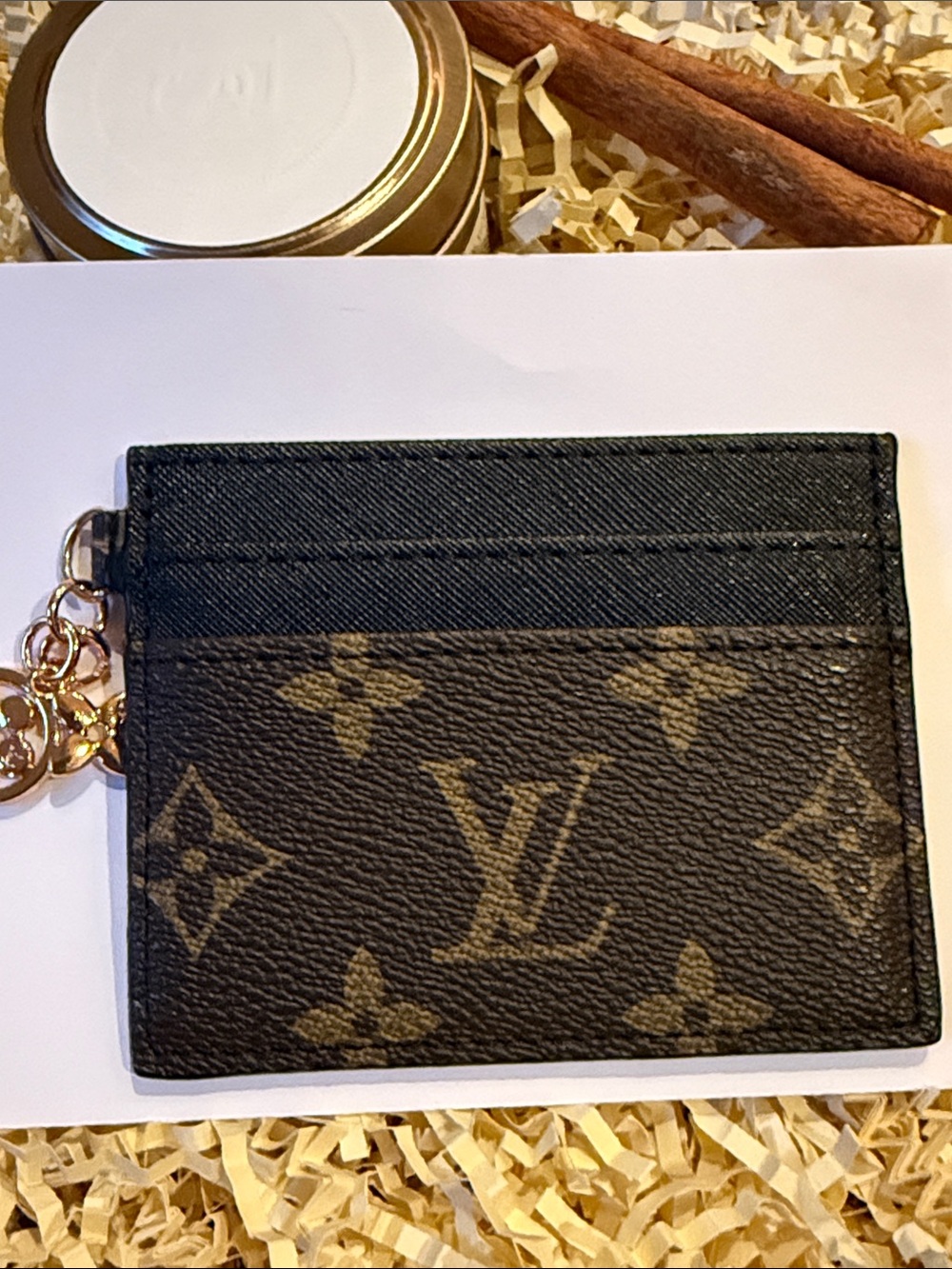 Fashion accessories Black And Brown Monogram Card Holder